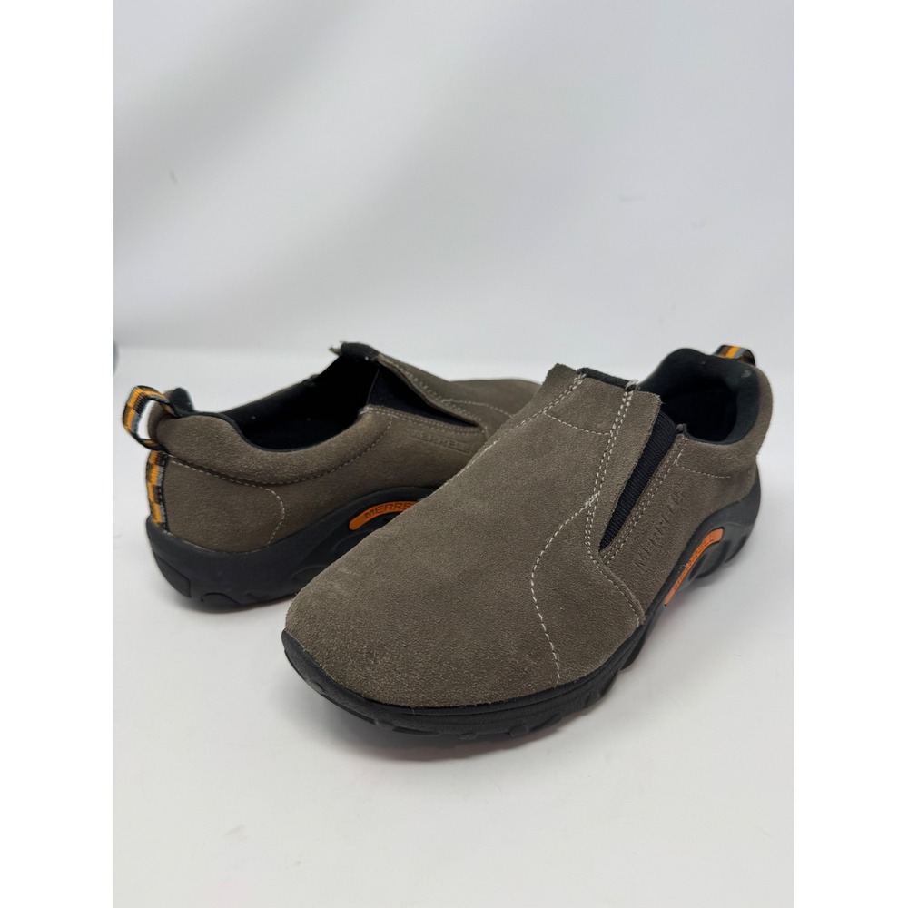 Merrell Jungle Moc Taupe Suede Slip On Shoes Womens 6 J95635